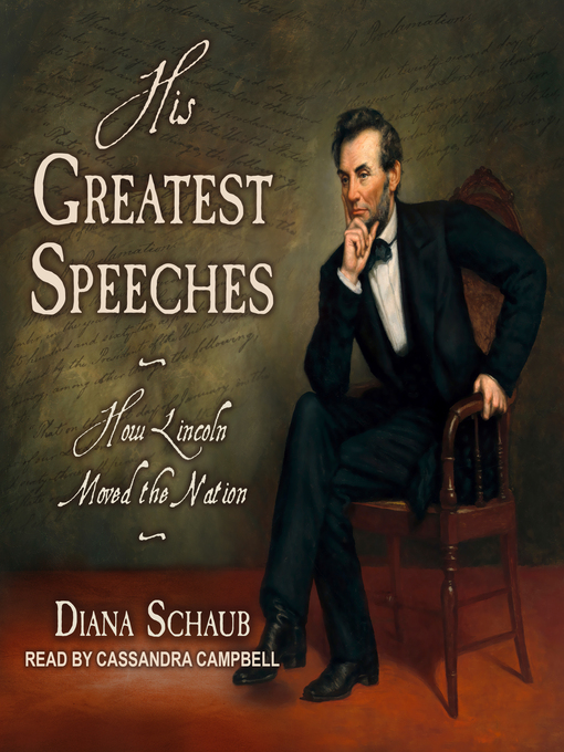 Title details for His Greatest Speeches by Diana Schaub - Available